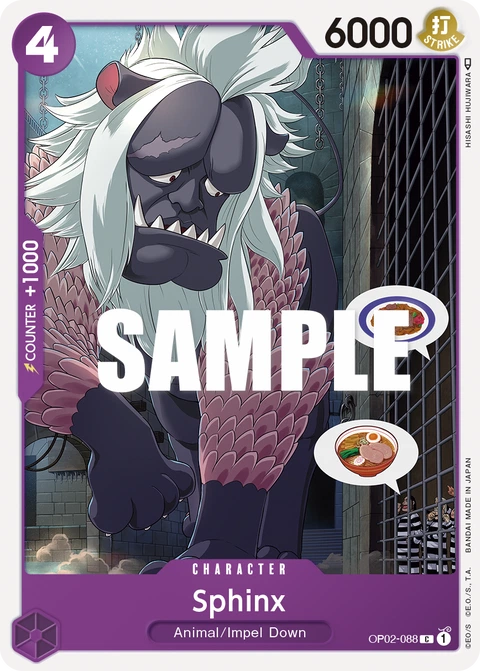 Sphinx - One Piece Card Game card