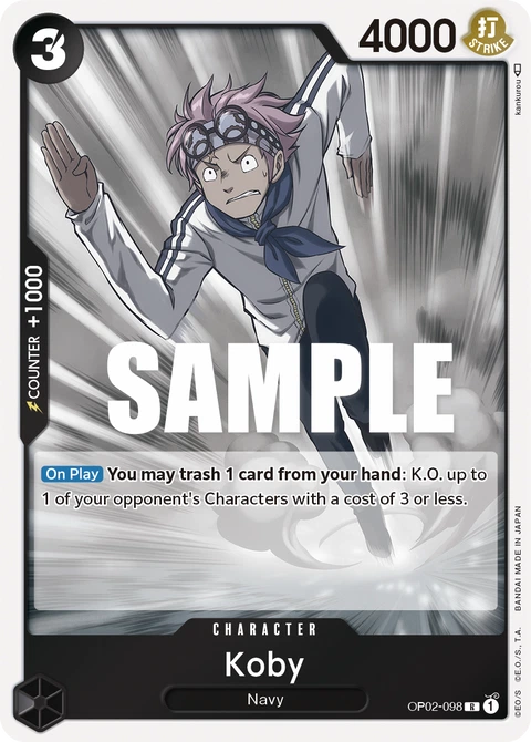 Koby - One Piece Card Game card