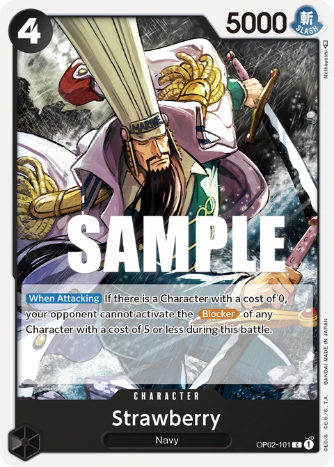 Strawberry - One Piece Card Game card