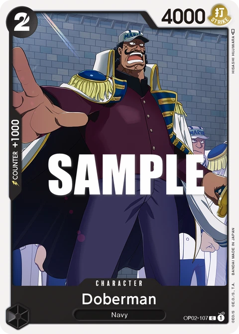 Doberman - One Piece Card Game card