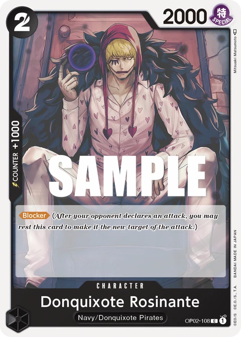 Donquixote Rosinante - One Piece Card Game card