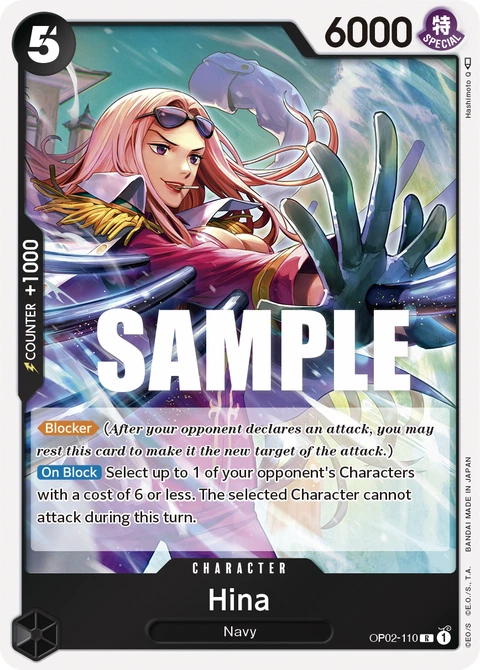 Hina - One Piece Card Game card