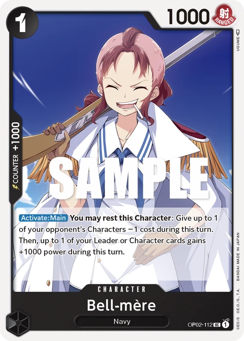 Bell-mère - One Piece Card Game card