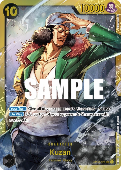 Kuzan - One Piece Card Game card
