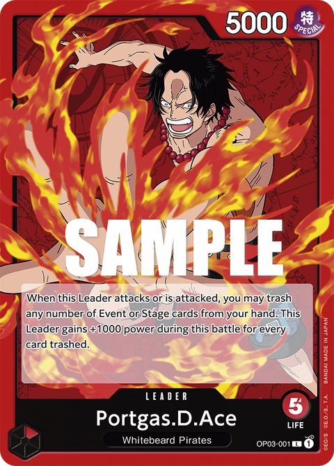 Portgas.D.Ace - One Piece Card Game card