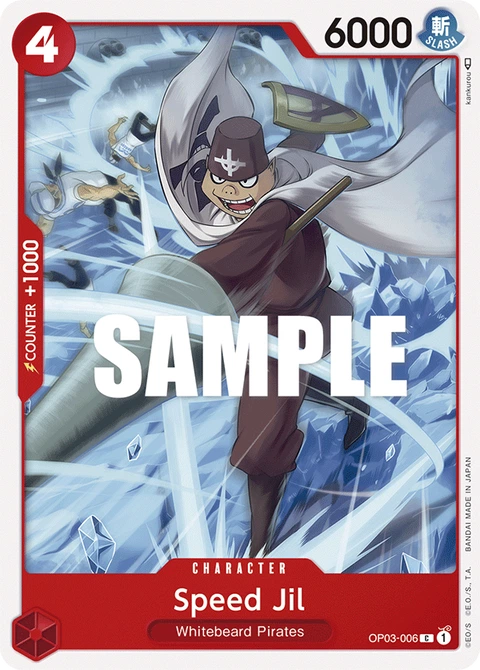 Speed Jil - One Piece Card Game card