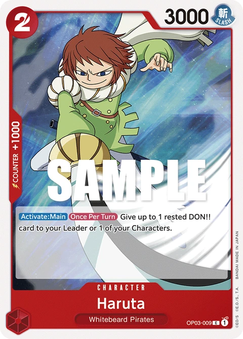 Haruta - One Piece Card Game card