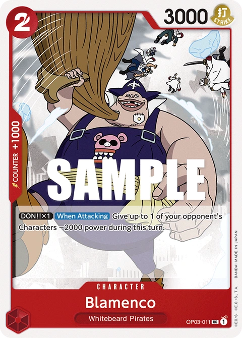 Blamenco - One Piece Card Game card