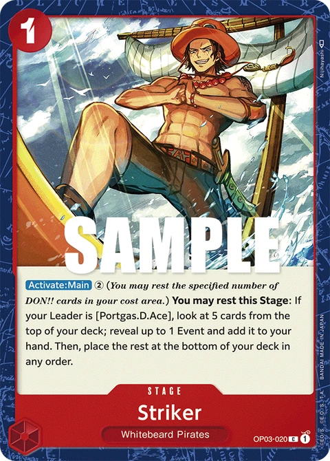 Striker - One Piece Card Game card