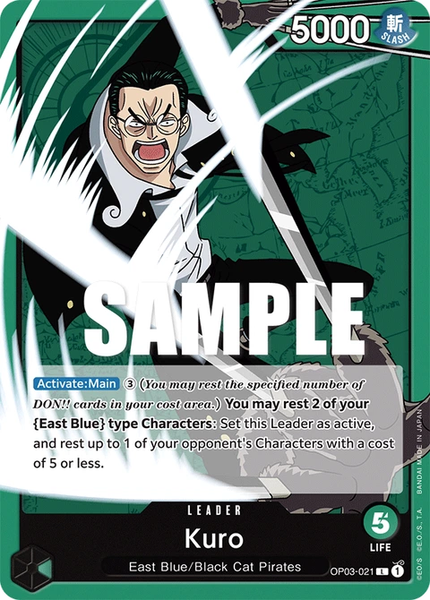 Kuro - One Piece Card Game card
