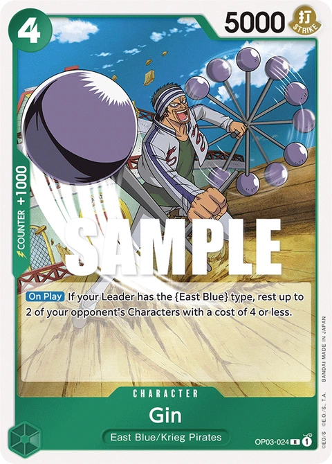 Gin - One Piece Card Game card