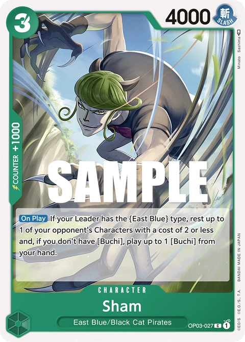 Sham - One Piece Card Game card