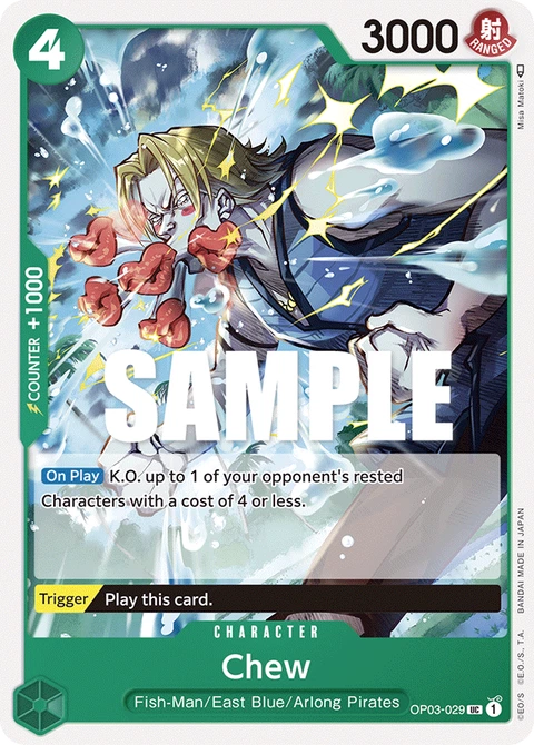 Chew - One Piece Card Game card