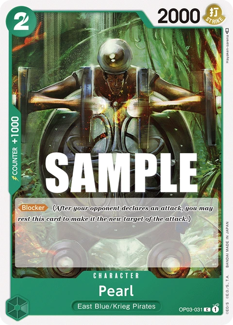 Pearl - One Piece Card Game card