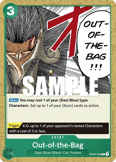 Out-of-the-Bag - One Piece Card Game card