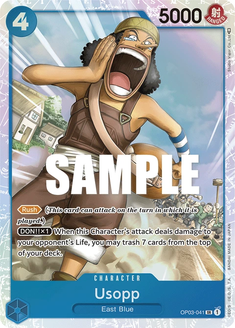 Usopp - One Piece Card Game card