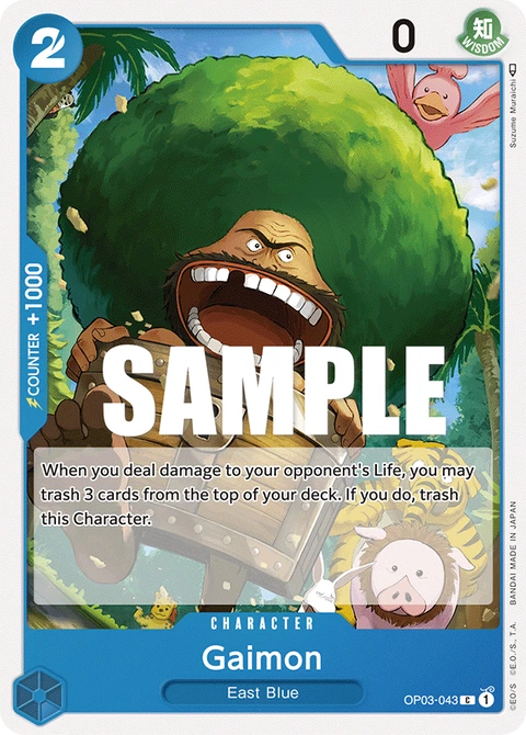 Gaimon - One Piece Card Game card