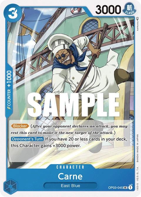 Carne - One Piece Card Game card