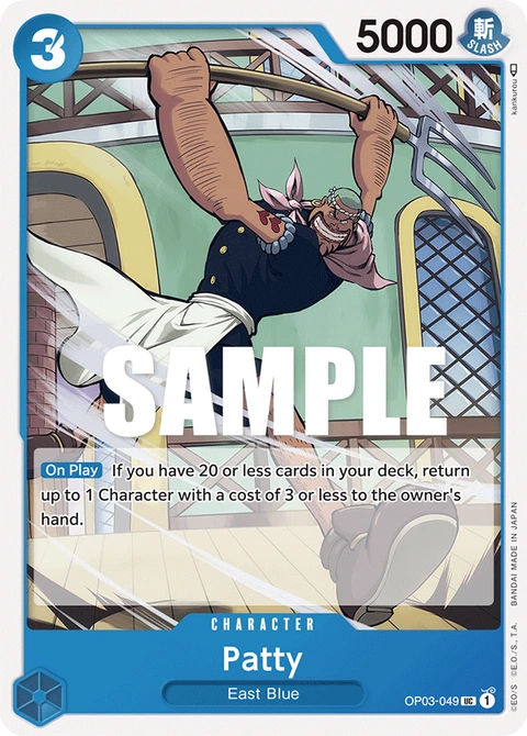Patty - One Piece Card Game card