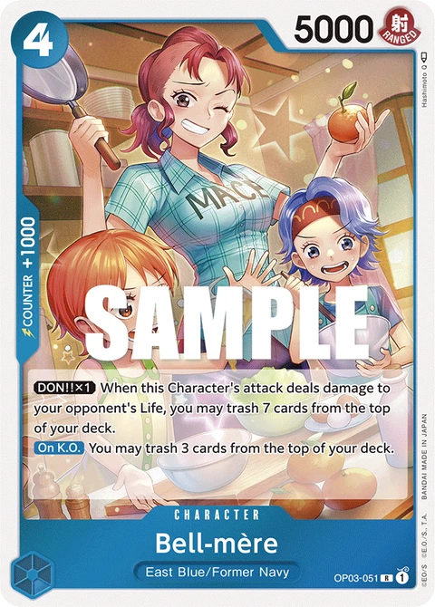 Bell-mère - One Piece Card Game card