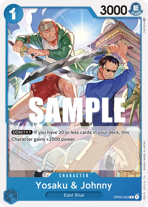 Yosaku & Johnny - One Piece Card Game card