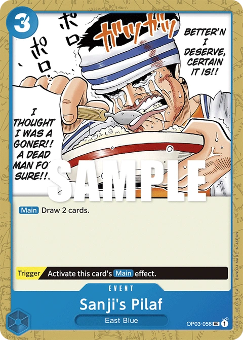 Sanji's Pilaf - One Piece Card Game card