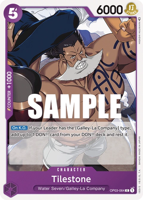 Tilestone - One Piece Card Game card