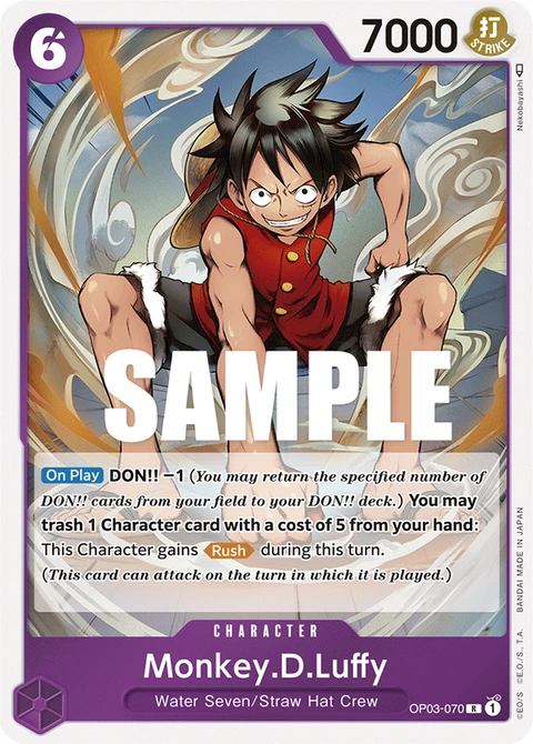 Monkey.D.Luffy - One Piece Card Game card