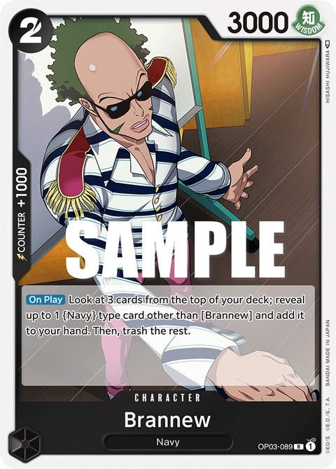 Brannew - One Piece Card Game card