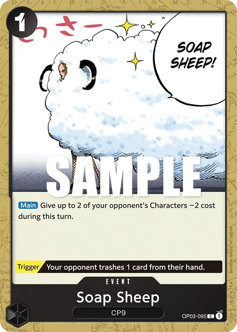 Soap Sheep - One Piece Card Game card