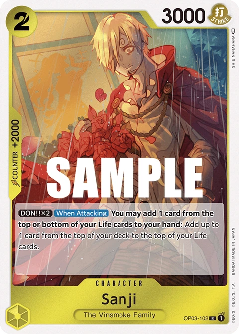 Sanji - One Piece Card Game card