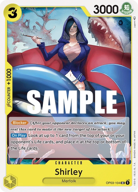 Shirley - One Piece Card Game card