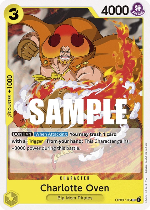Charlotte Oven - One Piece Card Game card