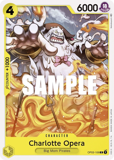 Charlotte Opera - One Piece Card Game card