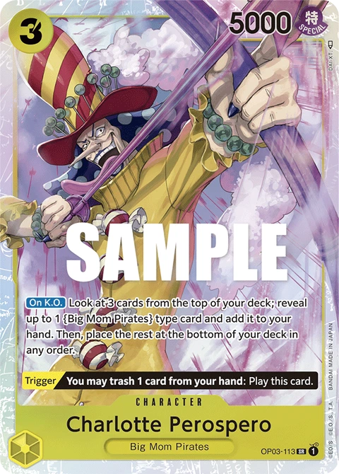Charlotte Perospero - One Piece Card Game card