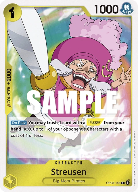 Streusen - One Piece Card Game card