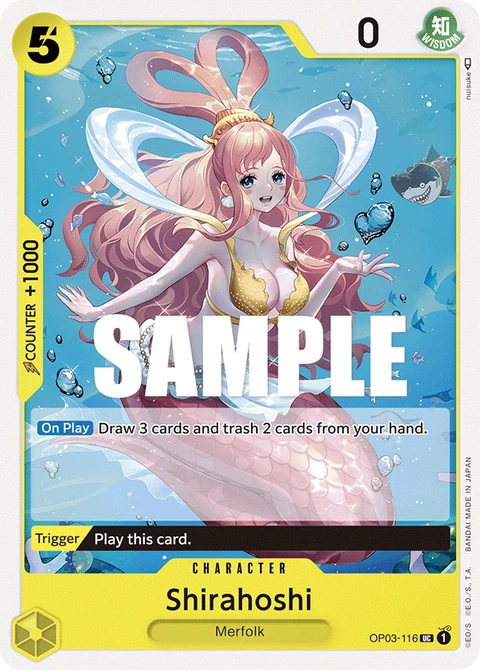 Shirahoshi - One Piece Card Game card