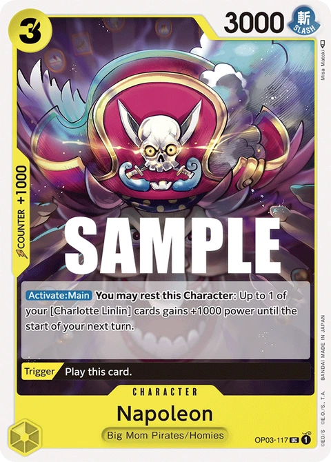 Napoleon - One Piece Card Game card