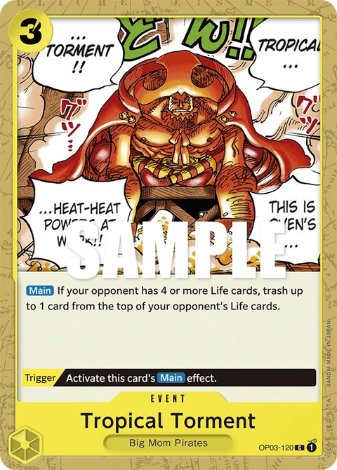 Tropical Torment - One Piece Card Game card