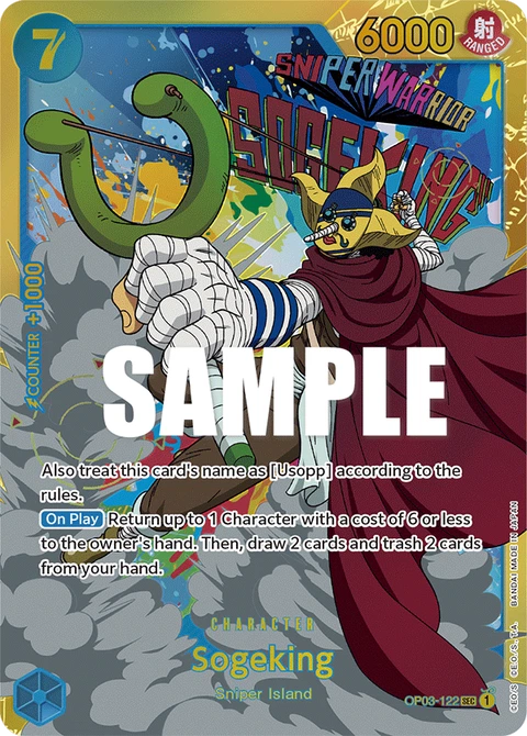 Sogeking - One Piece Card Game card