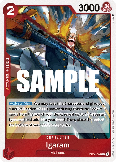 Igaram - One Piece Card Game card