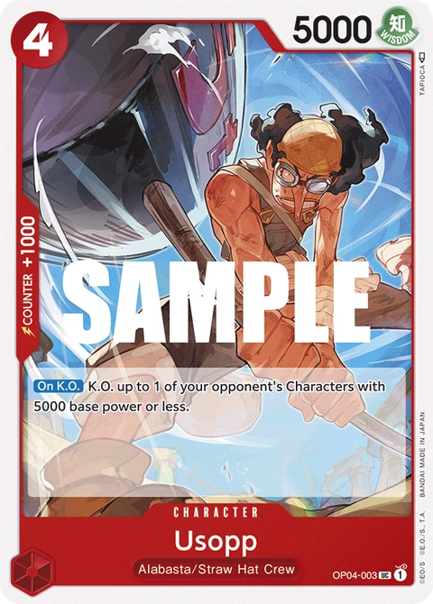 Usopp - One Piece Card Game card