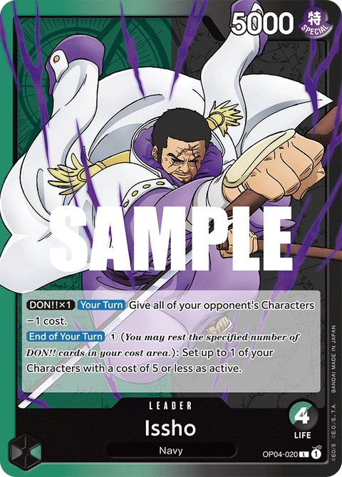 Issho, One Piece Card Game Leader