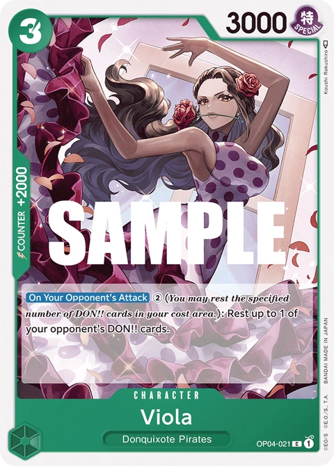Viola - One Piece Card Game card