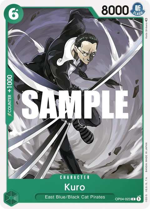 Kuro - One Piece Card Game card