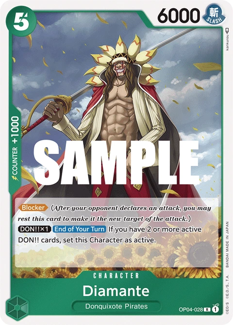 Diamante - One Piece Card Game card