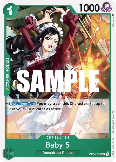 Baby 5 - One Piece Card Game card