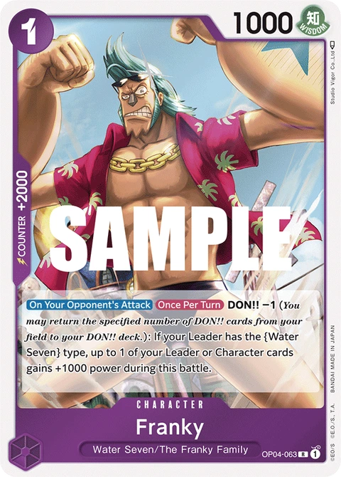 Franky - One Piece Card Game card