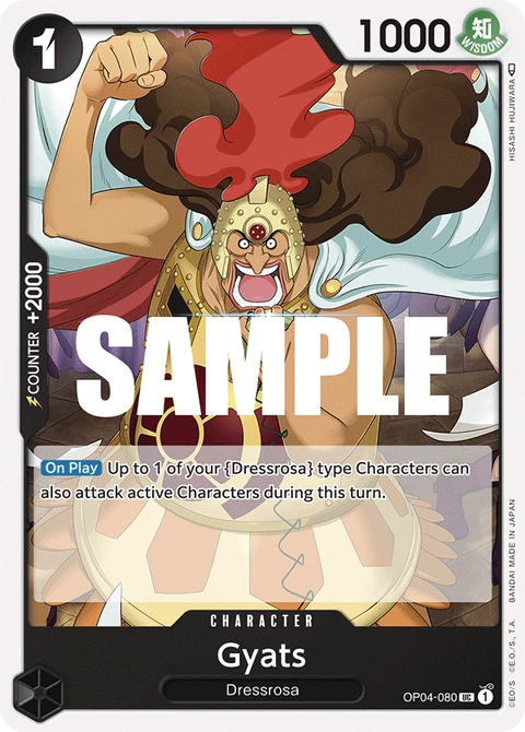 Gyats - One Piece Card Game card