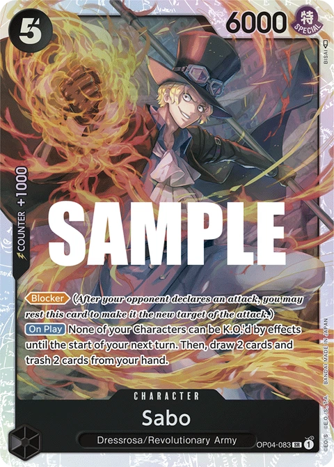 Sabo - One Piece Card Game card